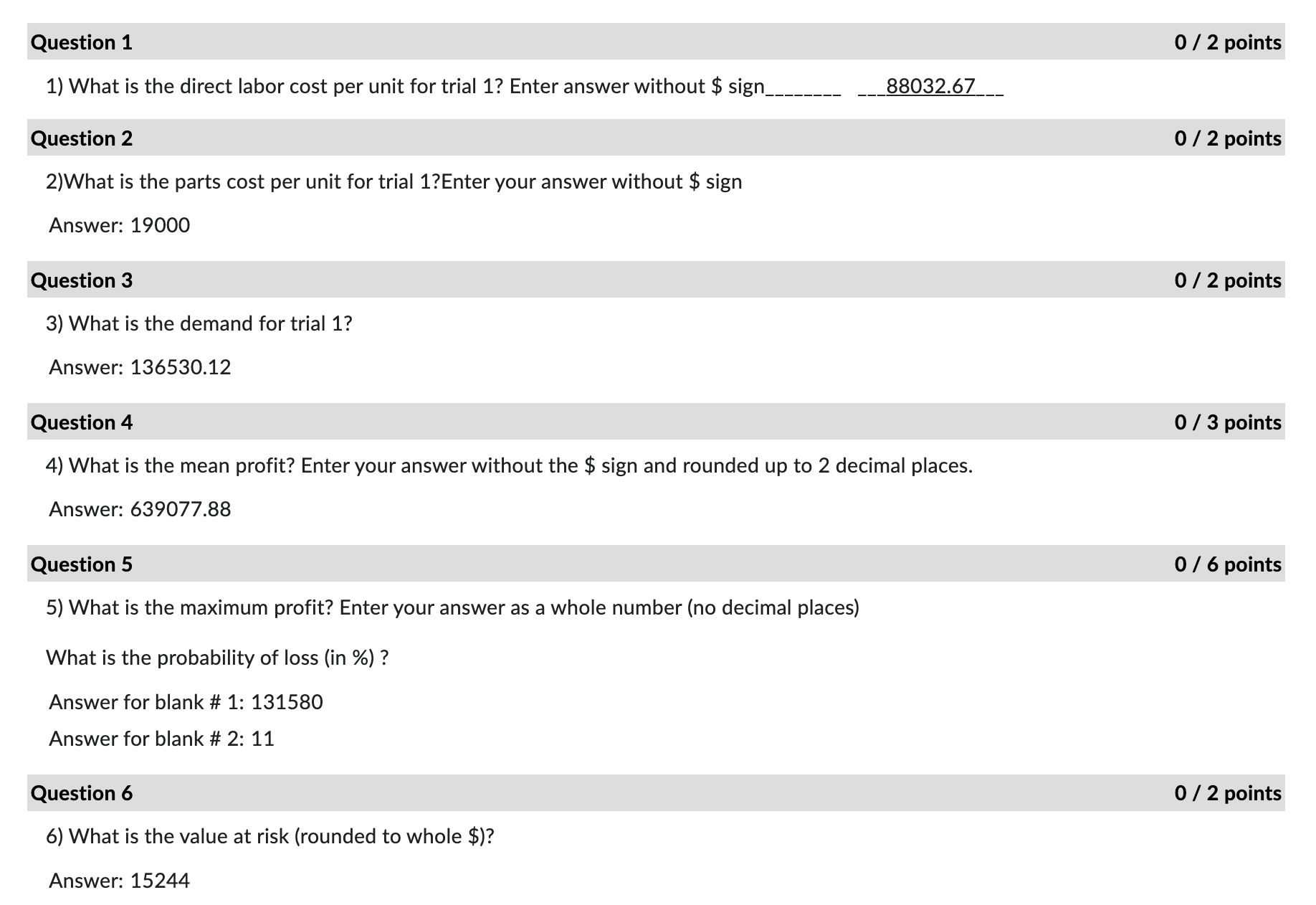 Interval Interval Cost per Unit Standrard Deviation $10 10 0.1 0.0 0.1
