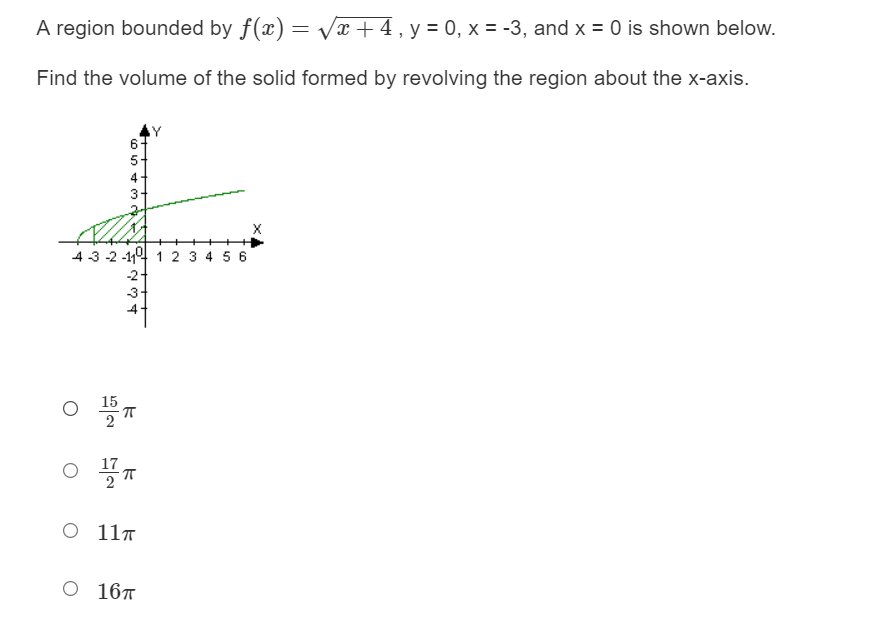 cross-sections that are perpendicular to the x-axis are right triangles with height
