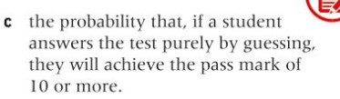 answers to each question, where only one is correct. If X is