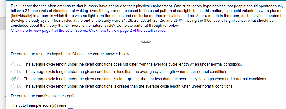 Evolutionary theories often emphasize that humans have adapted to their physical