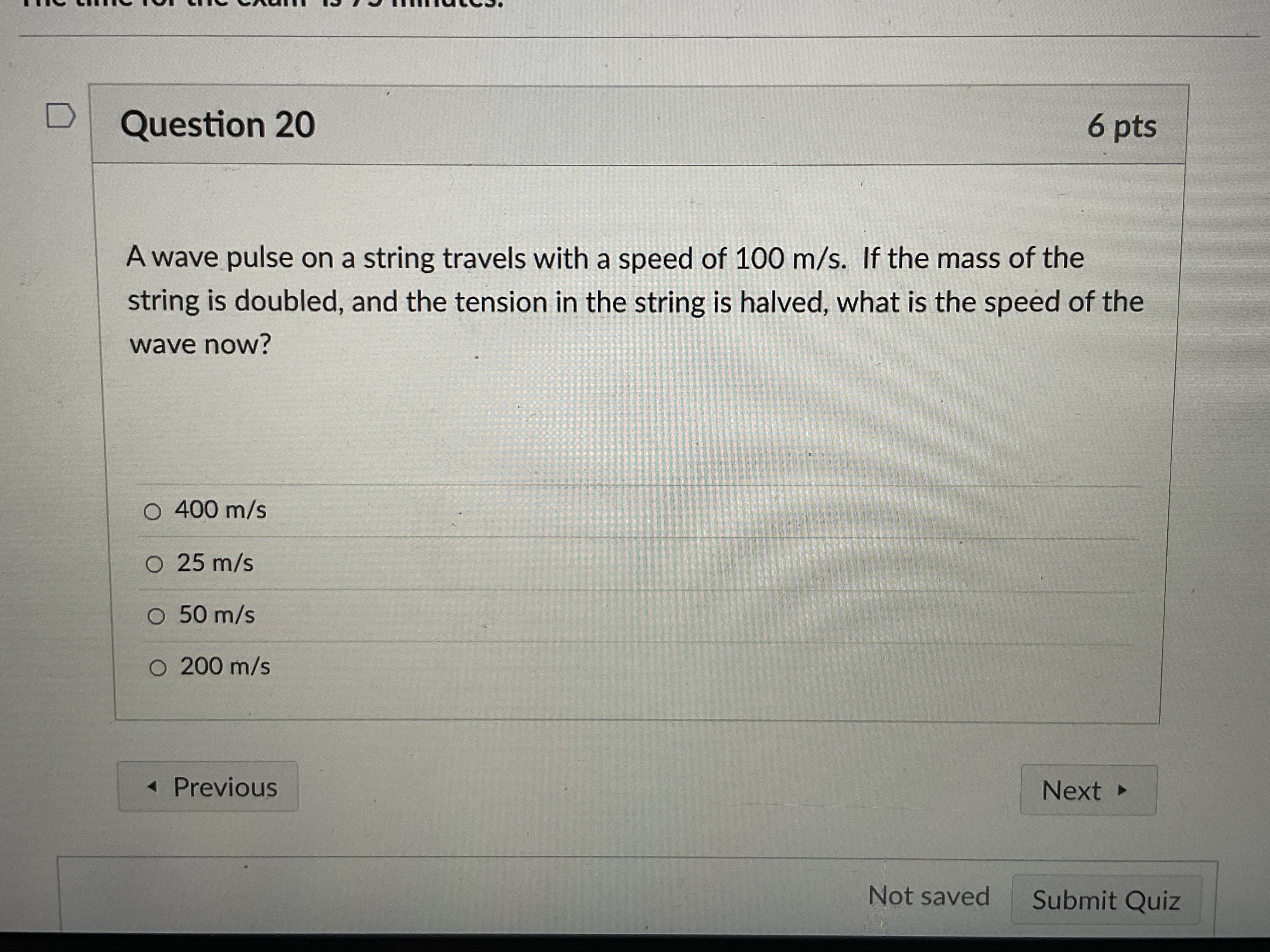 pts 17 Minutes, Which statement about a series RC circuit is true