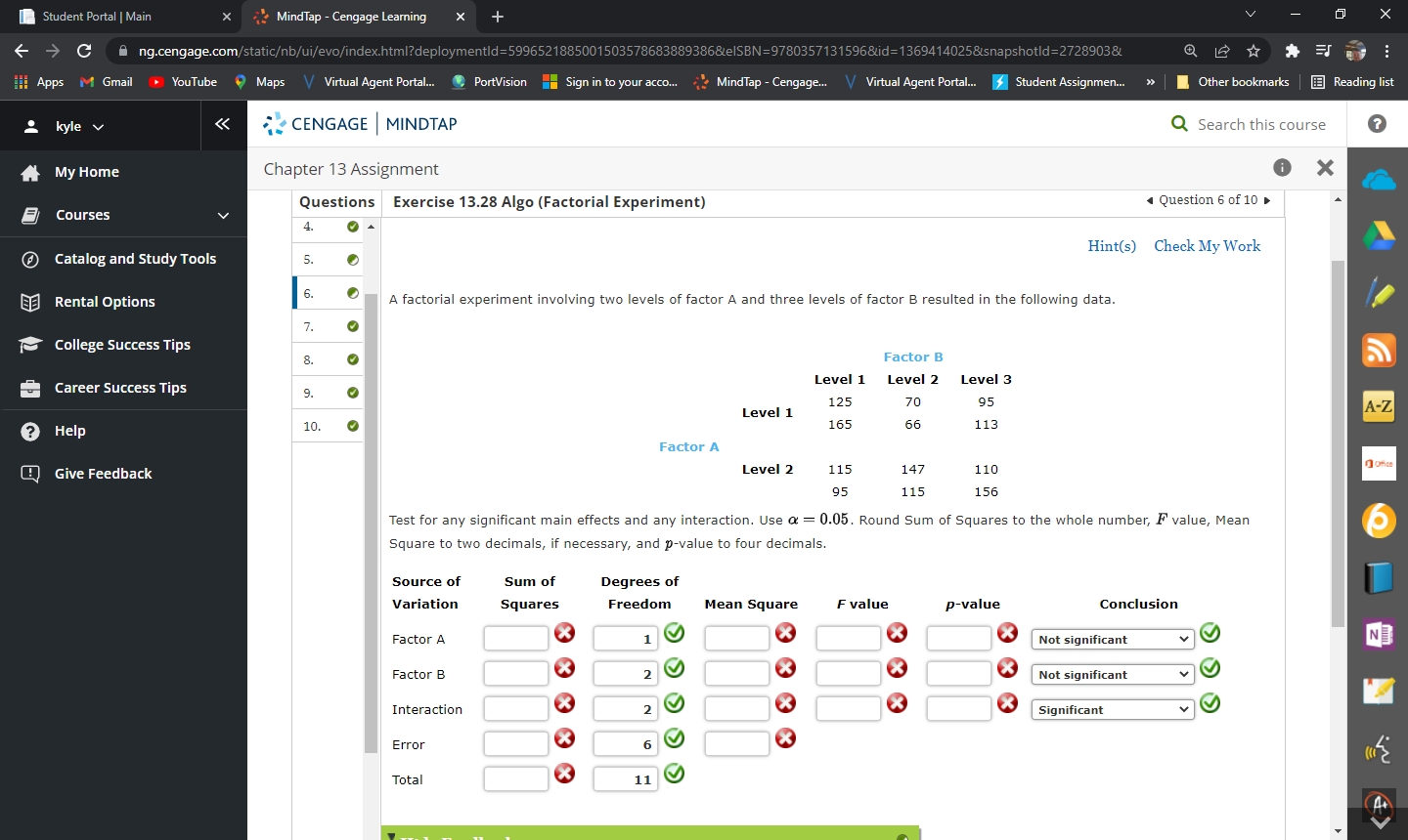 Student Portal | Main X MindTap - Cengage Learning X ng.cengage.com/staticb/ui/evo/index.html?deploymentld=5996521885001503578683889386&eISBN=9780357131596&id=13694140258snapshotld=2728903&