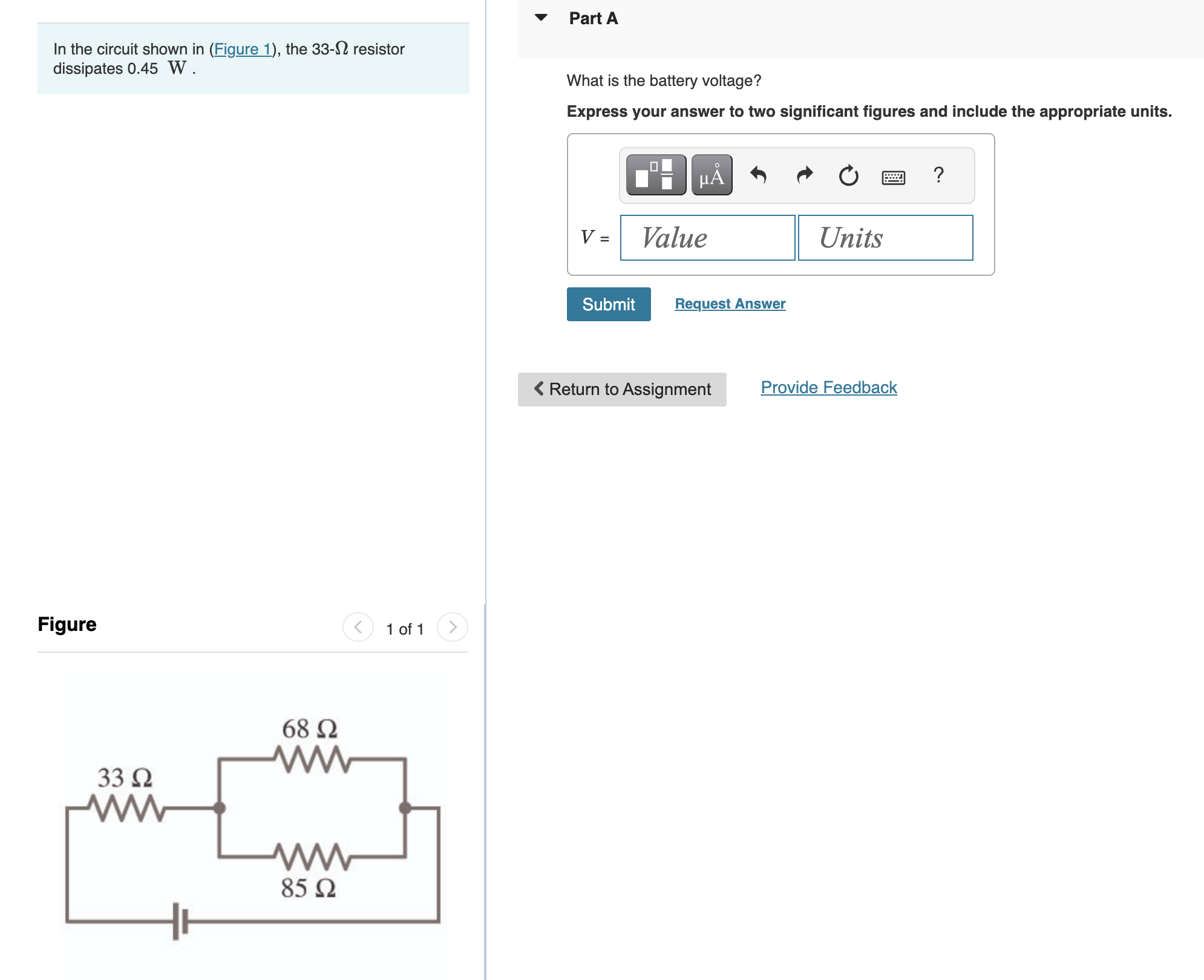 is the voltage across each bulb? Express your answer to two significant