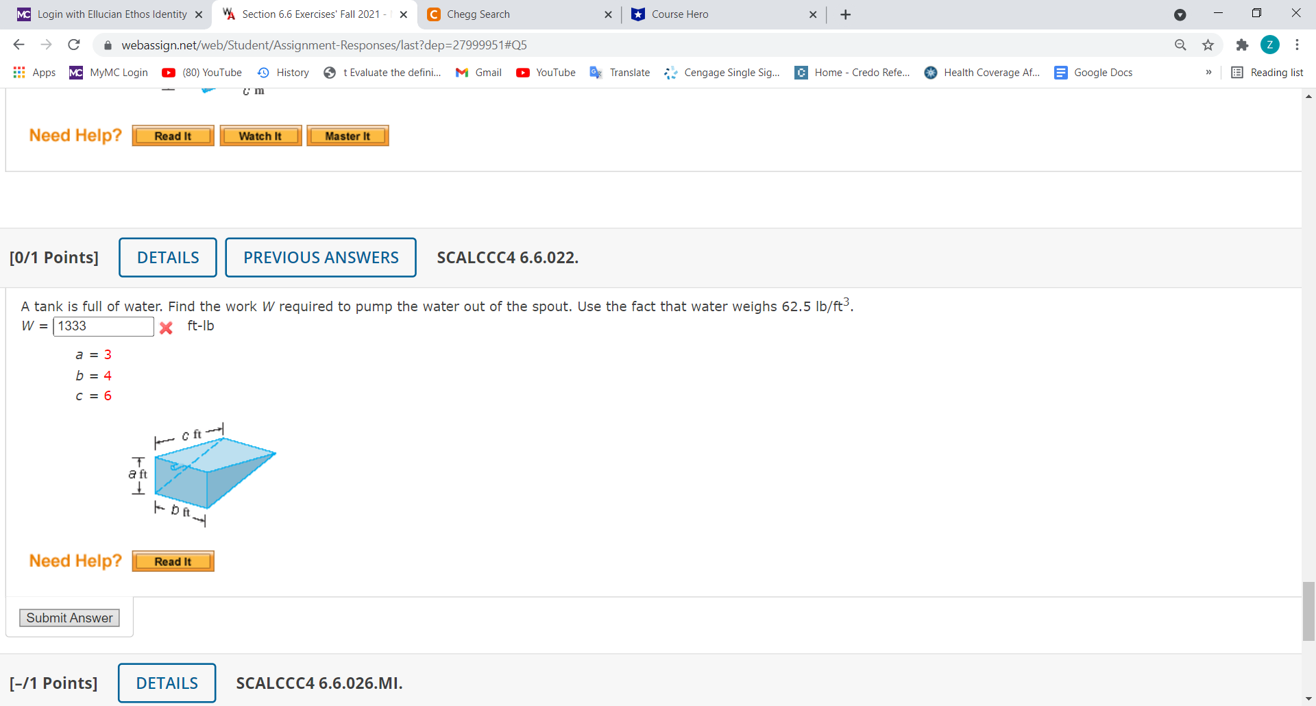to make x C Chegg Search X VA Section 6.6 Exercises' Fall