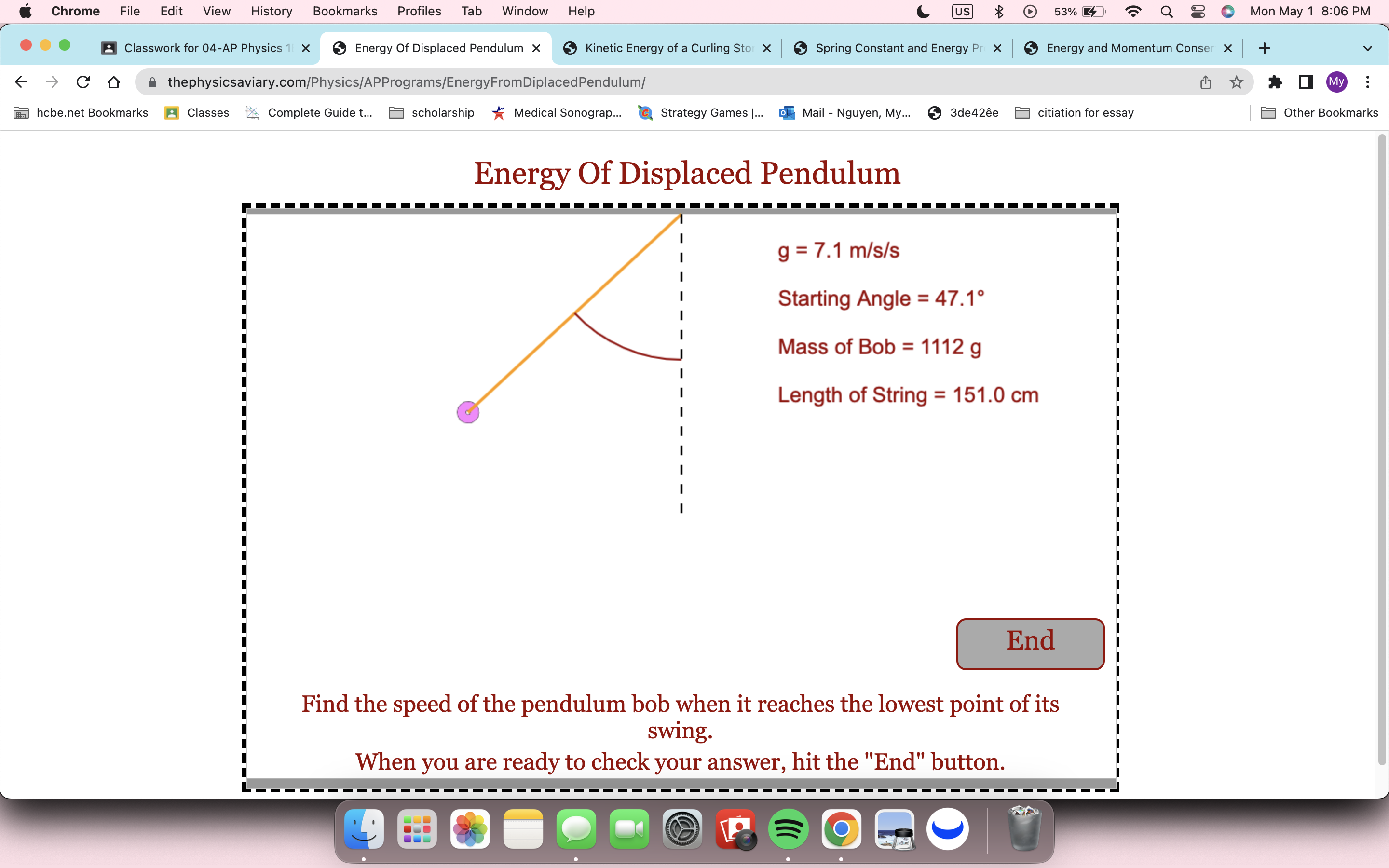 Chrome File Edit View History Bookmarks Profiles Tab Window Help US