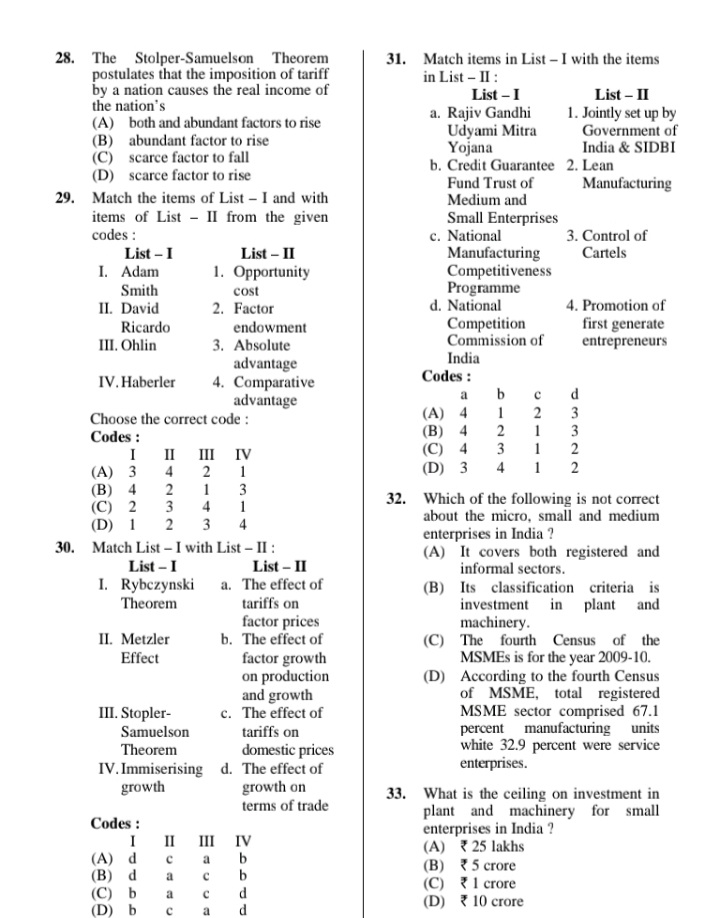 (A) Wheat Reason (R) : Fisher's Index satisfies (B) Pulses time reversal