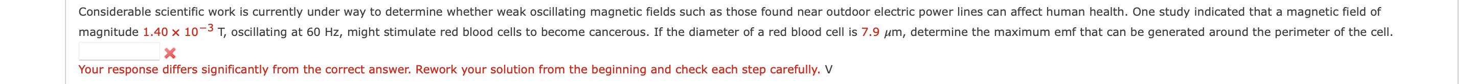 Considerable scientific work is currently under way to determine whether weak