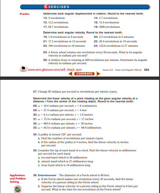 Please help me do section 6-2, pages 355-56, exercises 14, 16, 20,