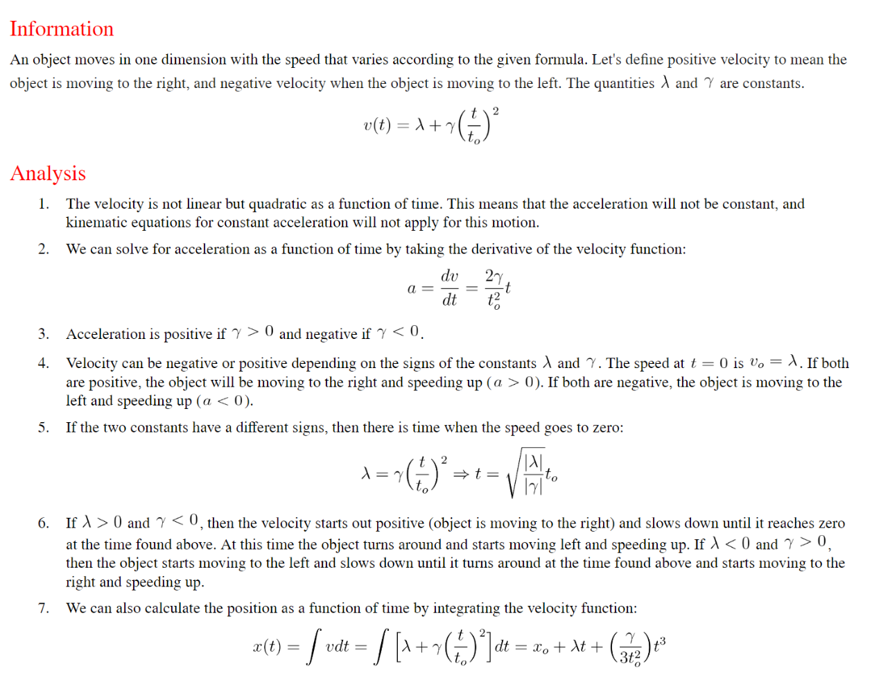 the gures, respectively. A graph of the y-component of a projectile's velocity