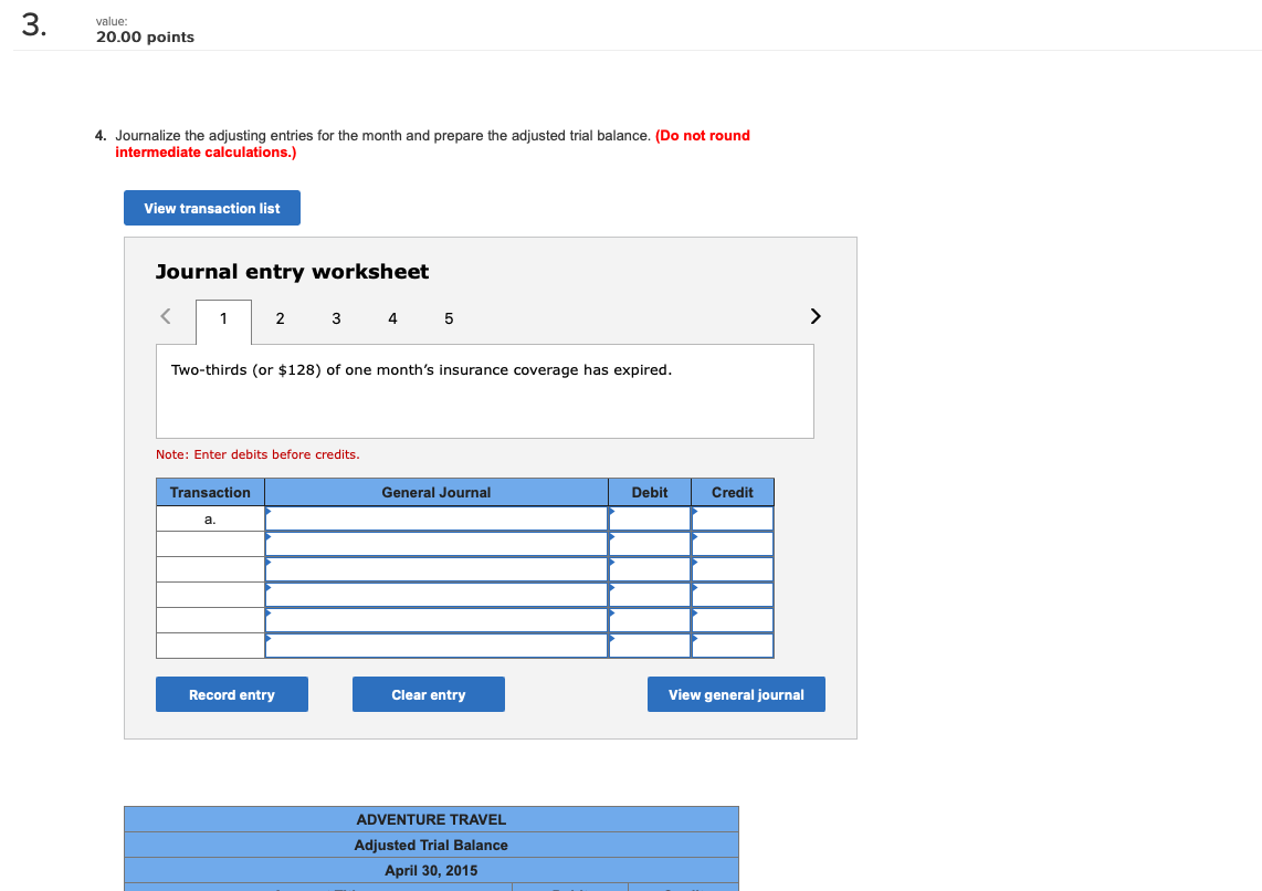 7. Prepare a post-closing trial balance. (Please prepare your trial balance in