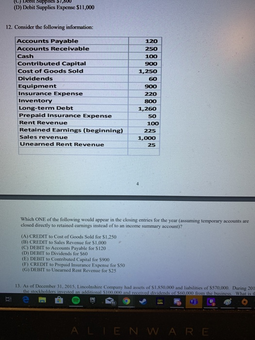 the answer to this is A though i dont understand why (C)