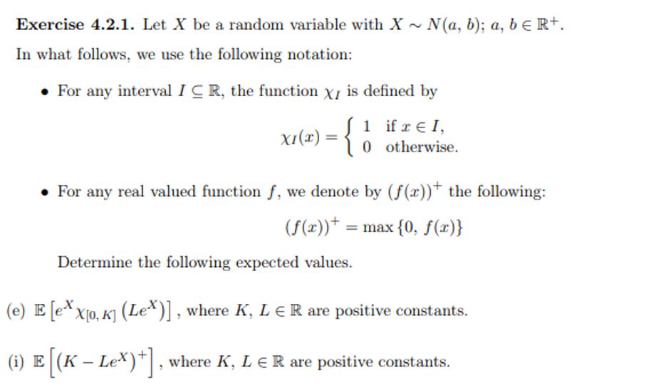See the following question below: Exercise 4.2.1. Let X be a random