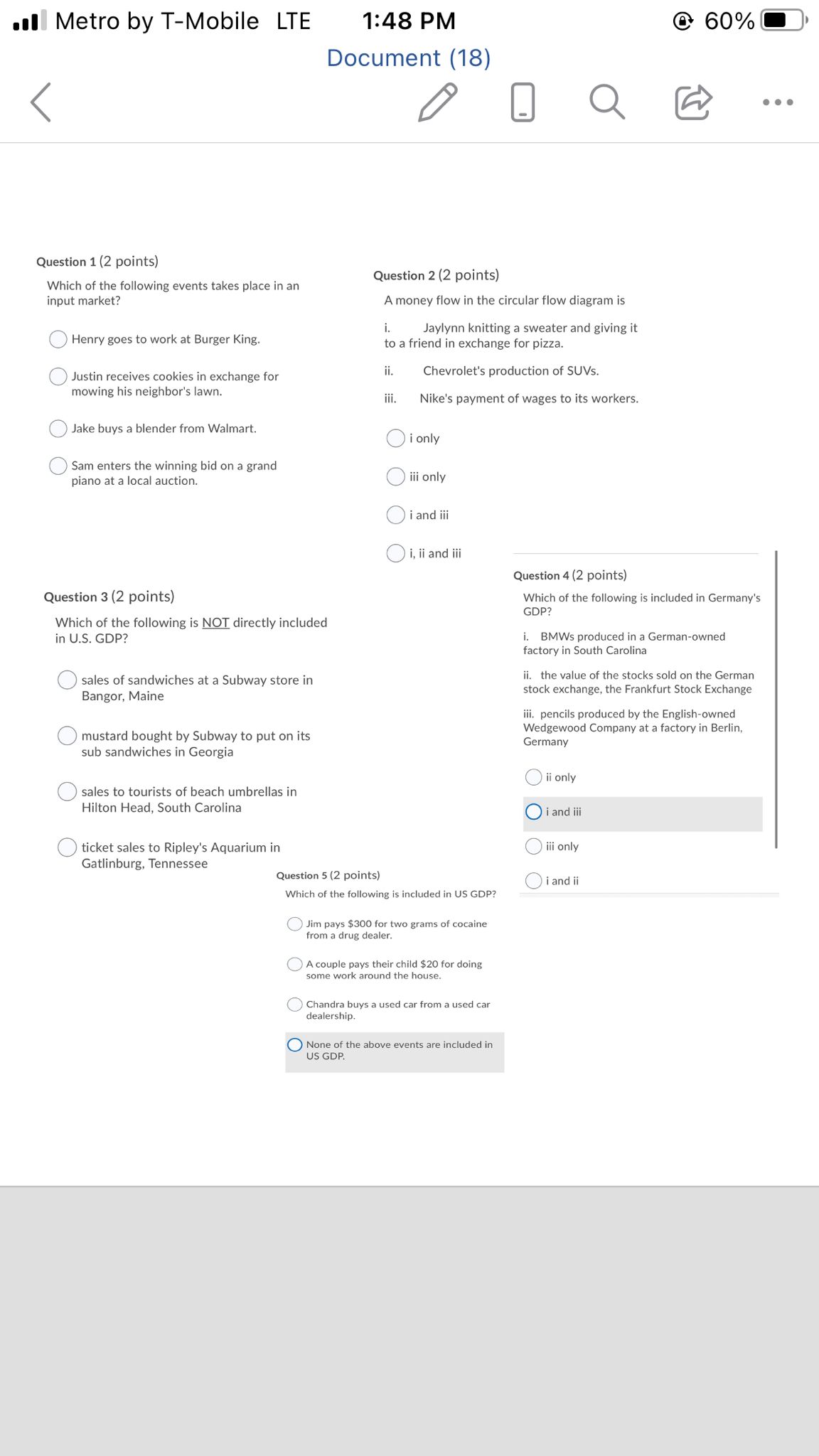 Please use this link to answer the questions- https://youtu.be/Clv8BMU-epg al Metro by