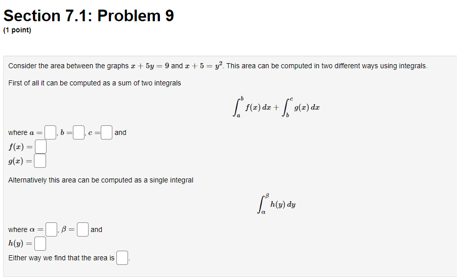 to z or 3:. Then nd the area of the region. y=1+E,y=1+%z