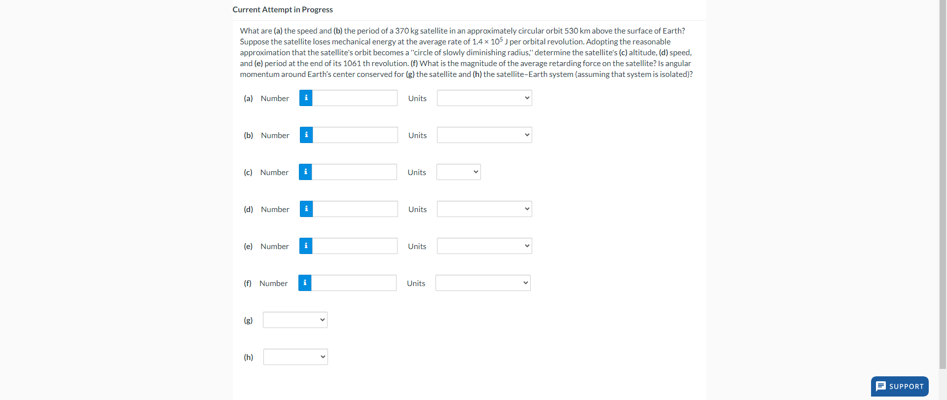  Current Attempt in Progress What are (a) the speed and (b)