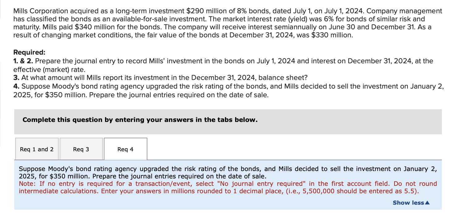  Please only answer Question 4 parts 2 and 3. The general