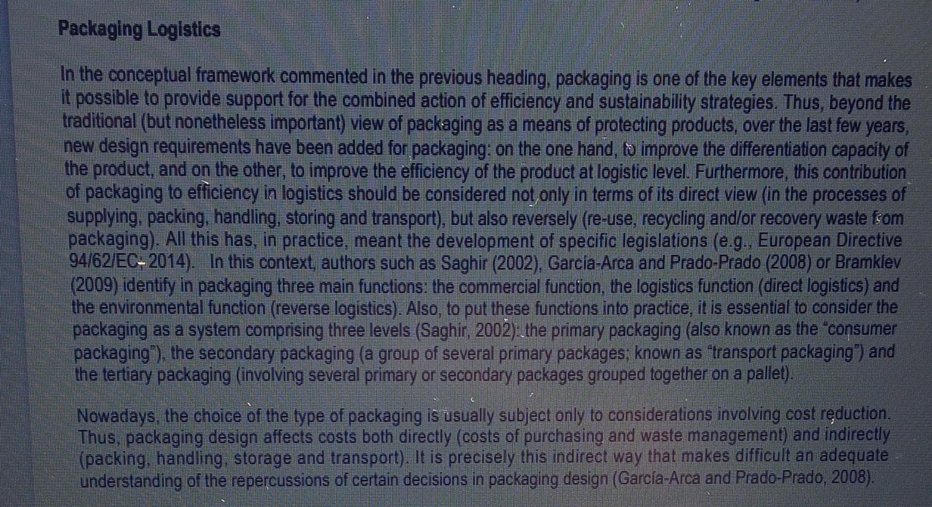 Logistics. A Case Study in Dairy Sector Nowadays, companies must deal with