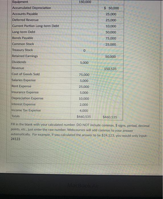 questions Instructions: Please prepare a Multi-Step Income Statement on your scratch paper