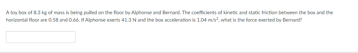 F. FA 86 kg sled slides down an inclined plane with an