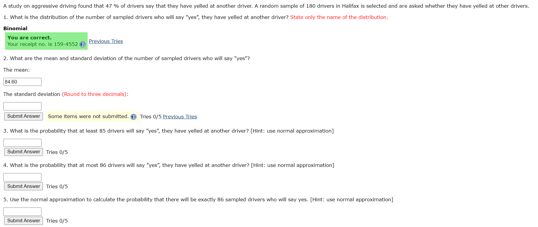 and then a nickel. For each coin which comes up a head