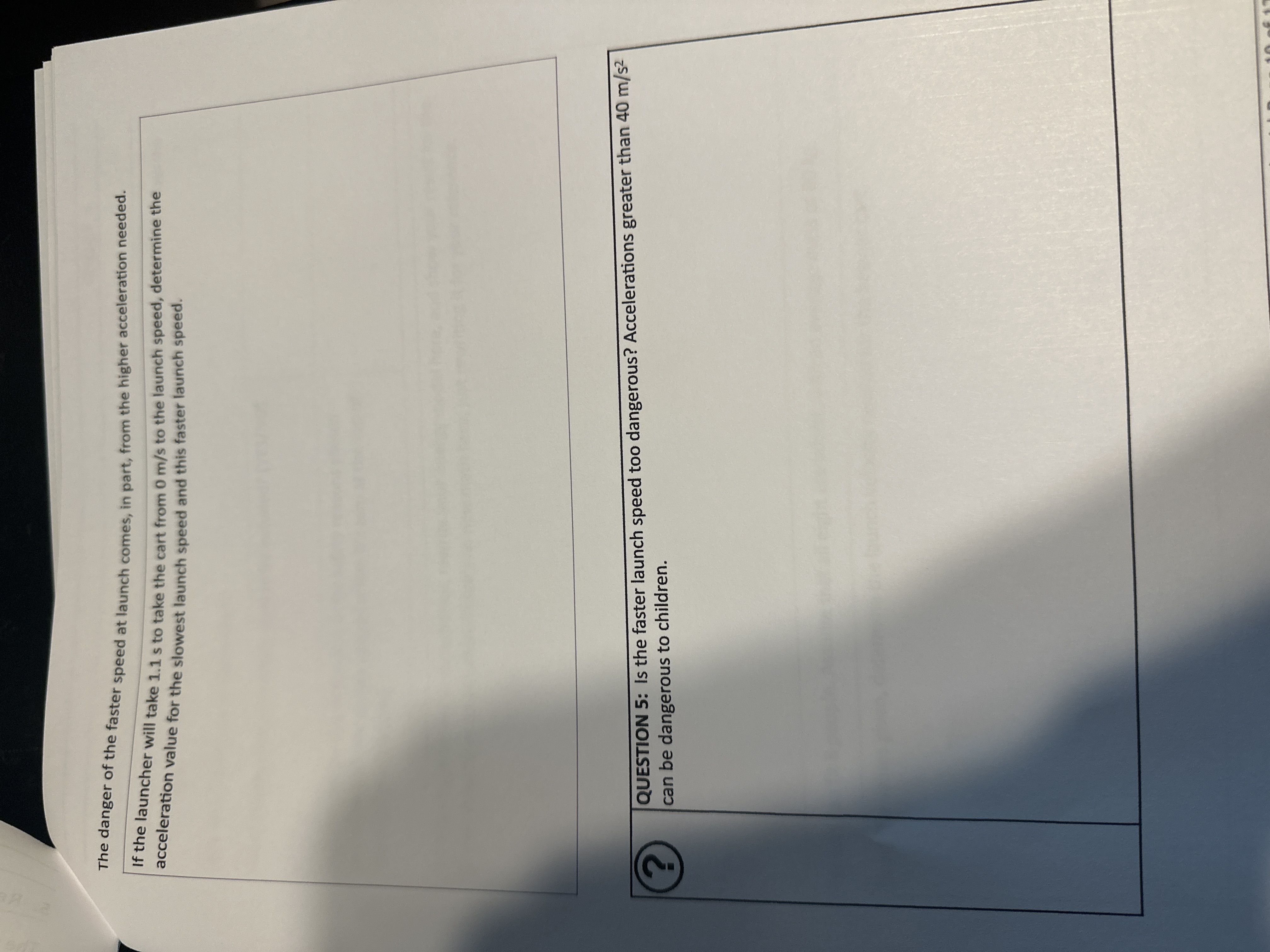maximum speed of 80 mph. Is your result realistic? Now, let's account
