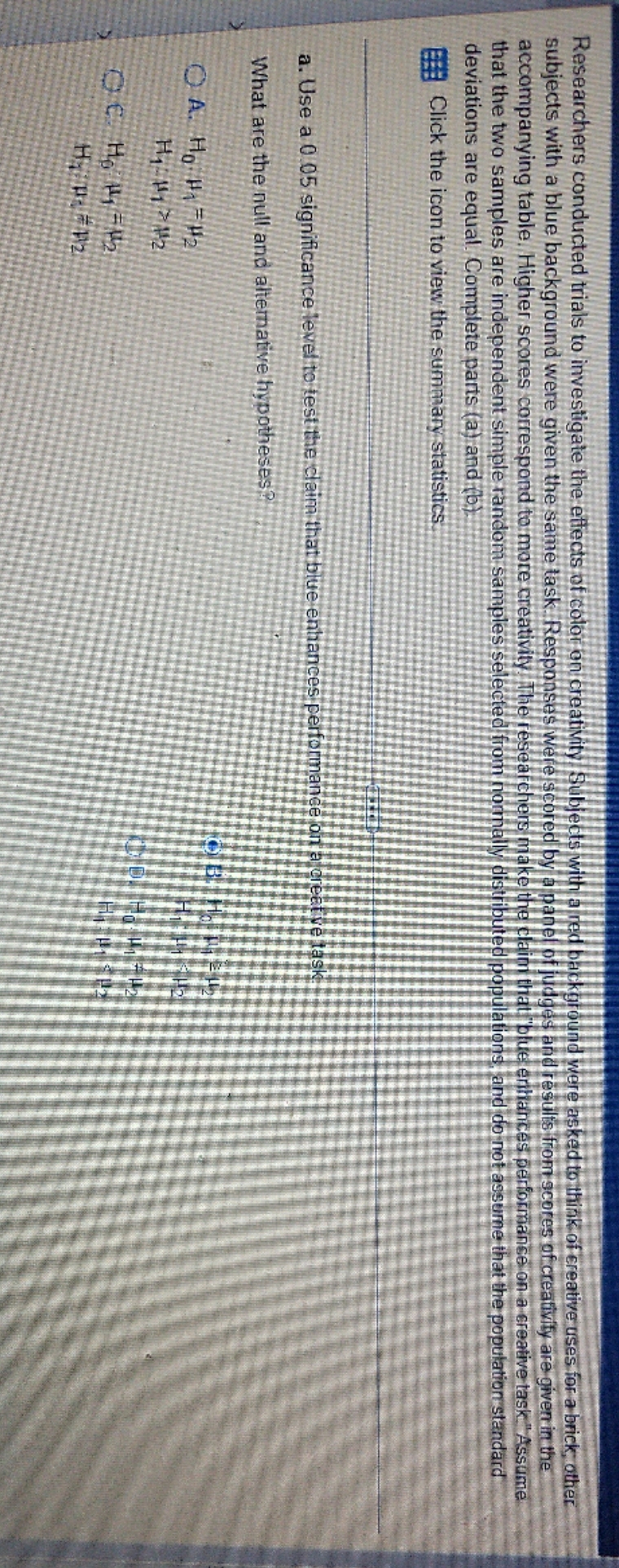 I also need to know test statistic, p wave, conclusion, confidence interval