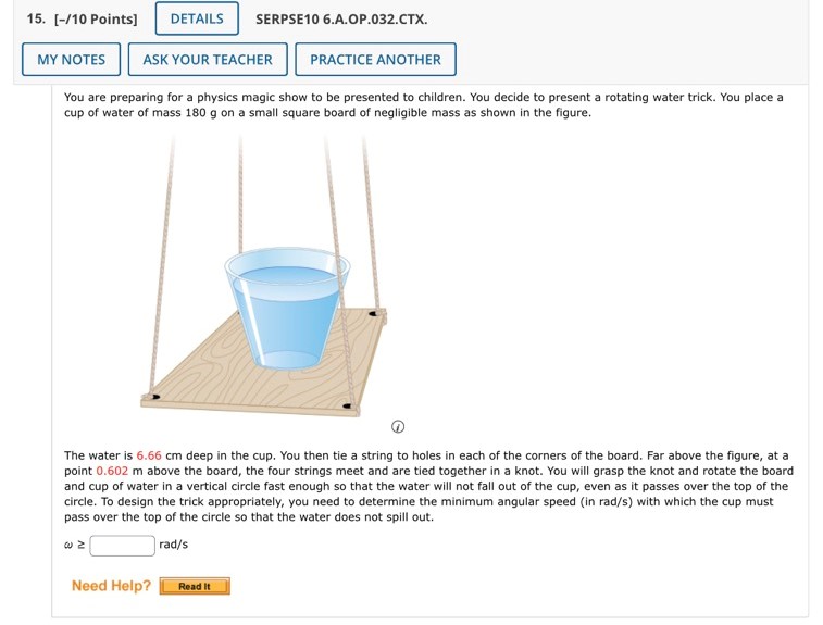PRACTICE ANOTHER This question has several parts that must be completed sequentially.