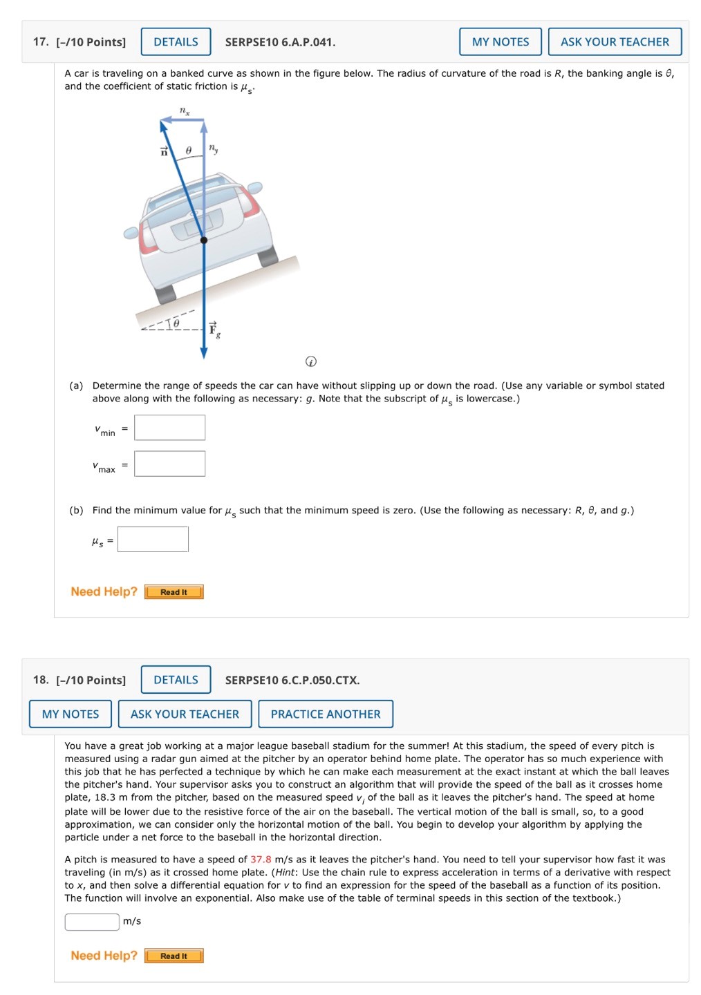 If you skip a part of the question, you will not receive