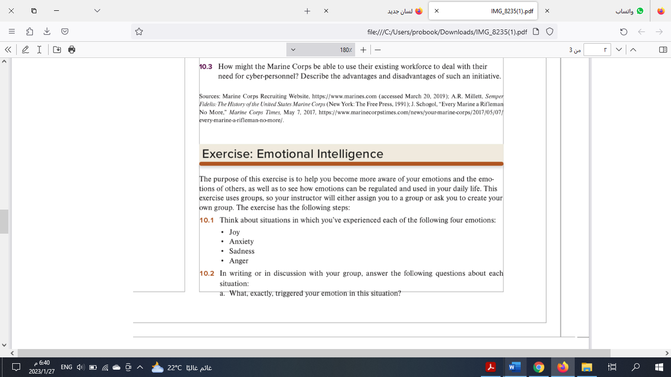 and physical toughness, pride, and character. However, with emerging technologies and other