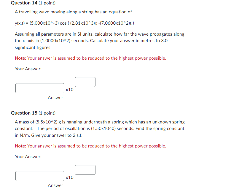 please write the answer in significant figures and scientific notations as its