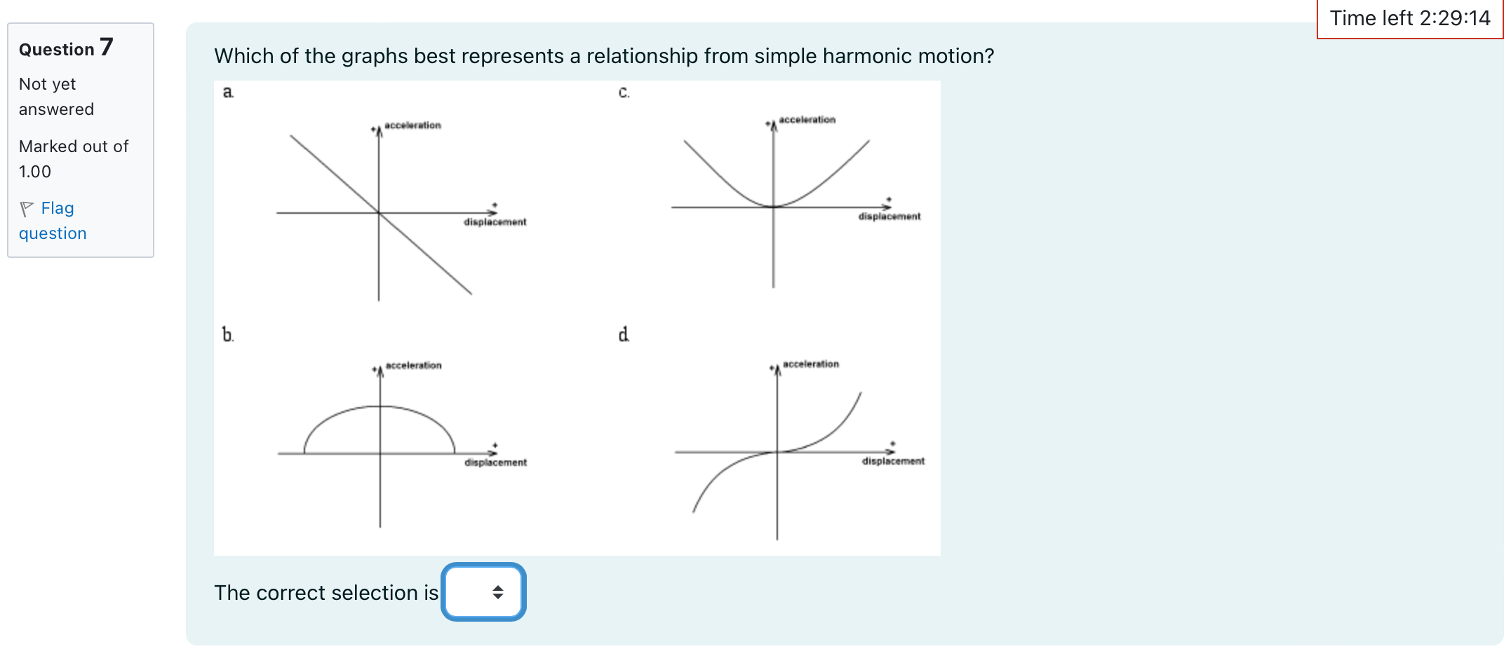 PLEASE HELP ME WITH THIS PHYSICS ASSIGNMENT THERES A TIME LIMIT Time