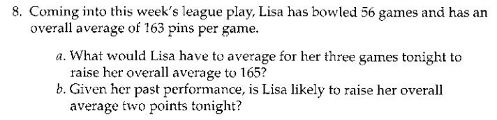 can u explain this questions? 8. Coming into this week's league play,