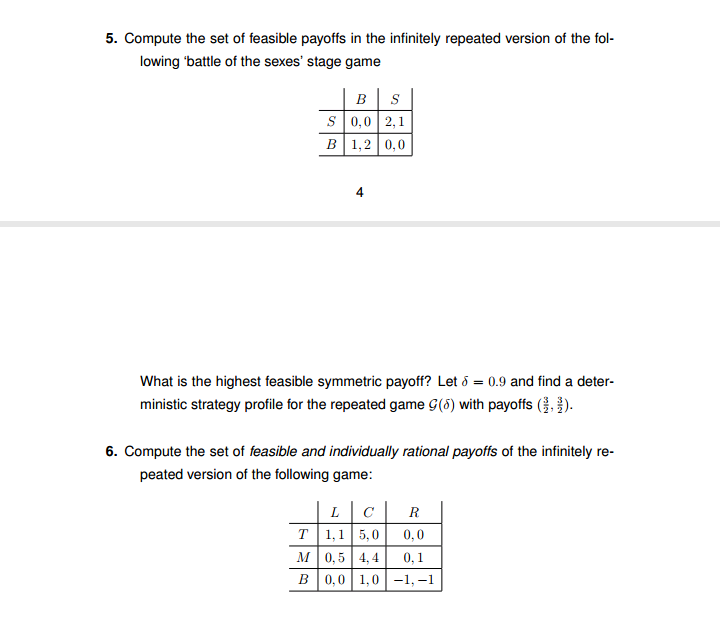 such a game. {iii} Discuss why some of the Nash equilibria of