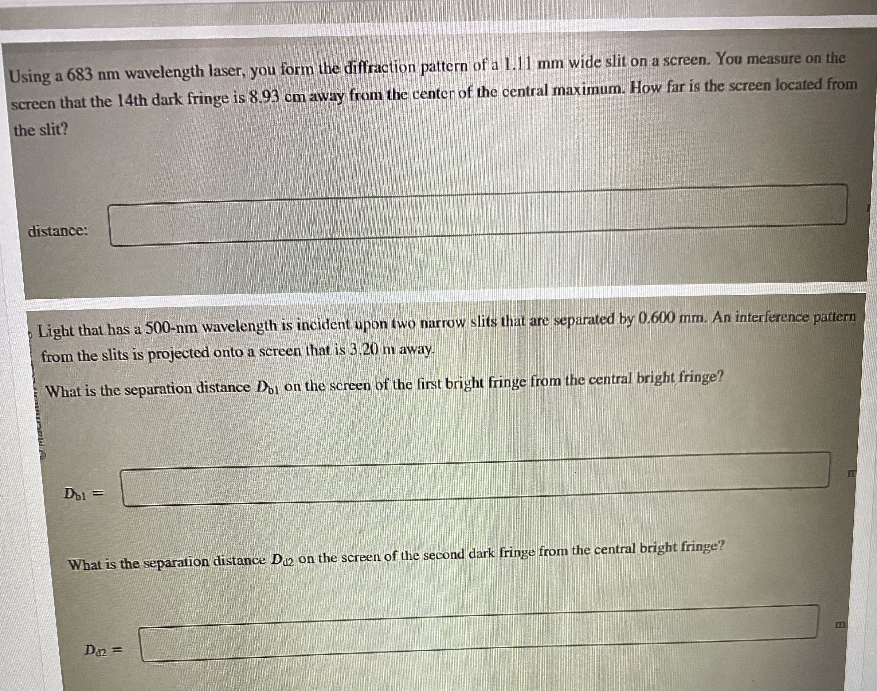 The index of refraction for the 450.0-nm light is lich has an