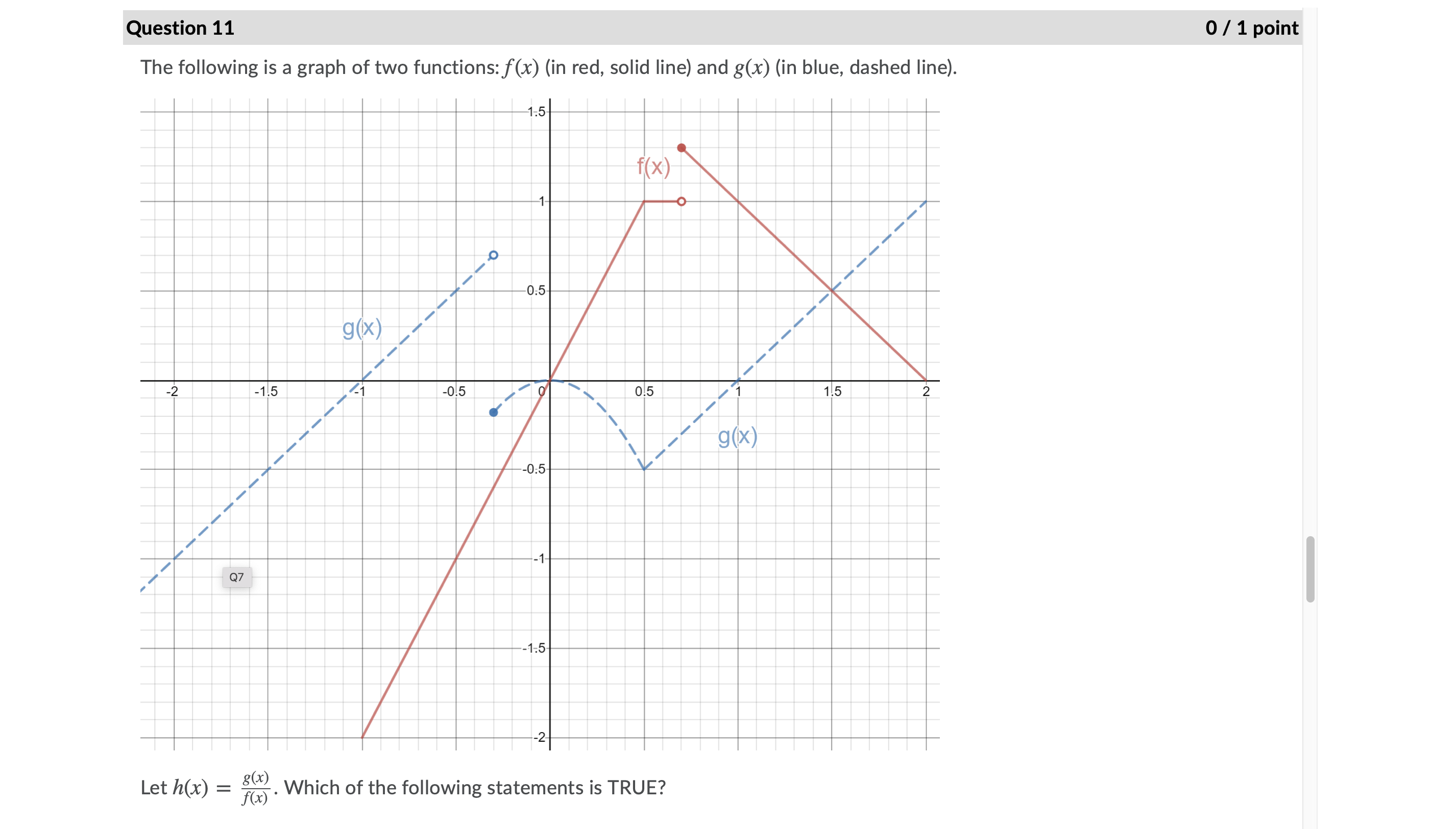 question 10 and it says is wrong I don't understand why. And