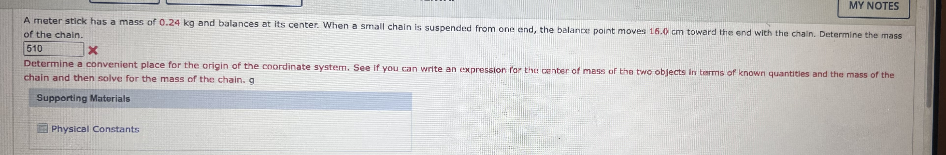 height of h, = 1.74 m above the floor. The edge of