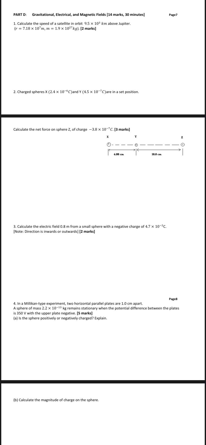 Answer the following questions PLEASE MAKE SURE ITS DONE ON PAPER PLEASE