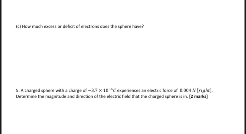 PART D: Gravitational, Electrical, and Magnetic Fields [14 marks, 30 minutes] Page7