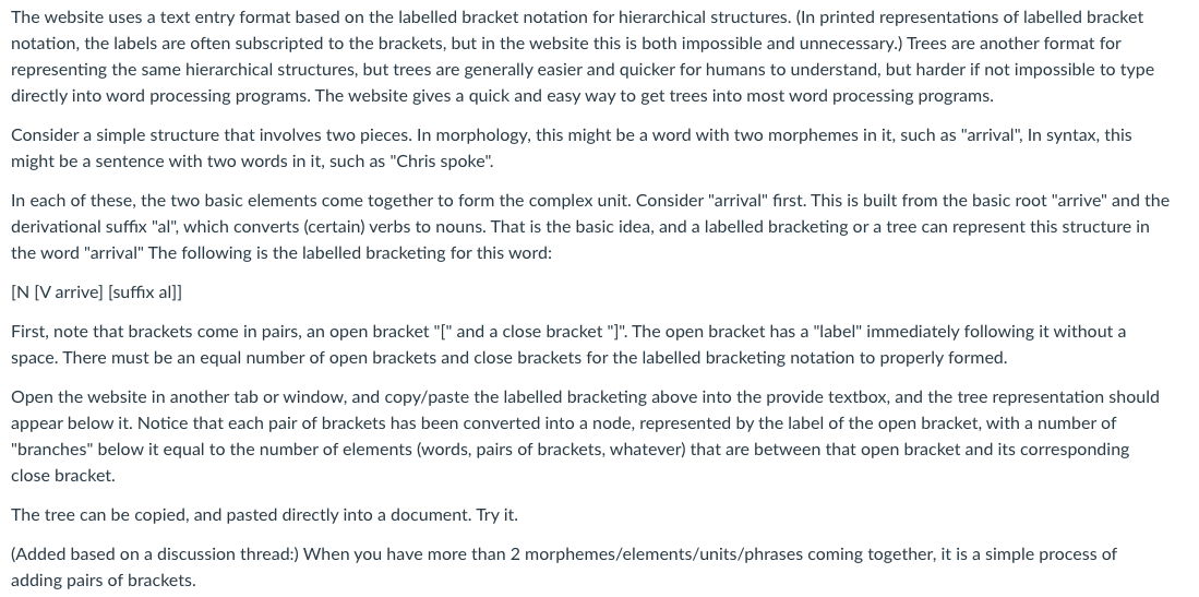 VP - TV NP allows transitive verbs to combine with their object