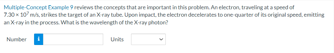  Multiple-Concept Example 9 reviews the concepts that are important in this