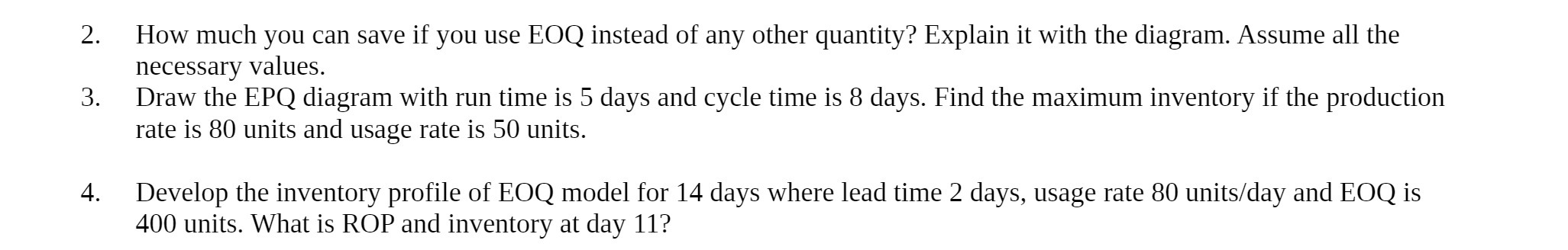 How much you can save if you use EOQ instead of