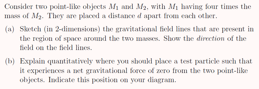 Consider two pointlike objects ill-1' 1 and ill-1'2r with ill-I1 having