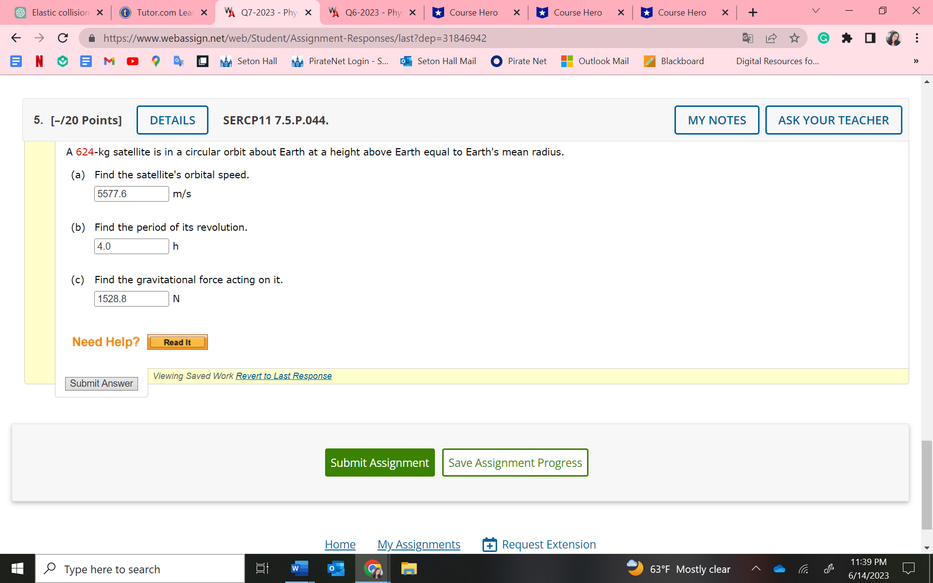 i need help with this question Elastic collision X t Tutor.com Lear