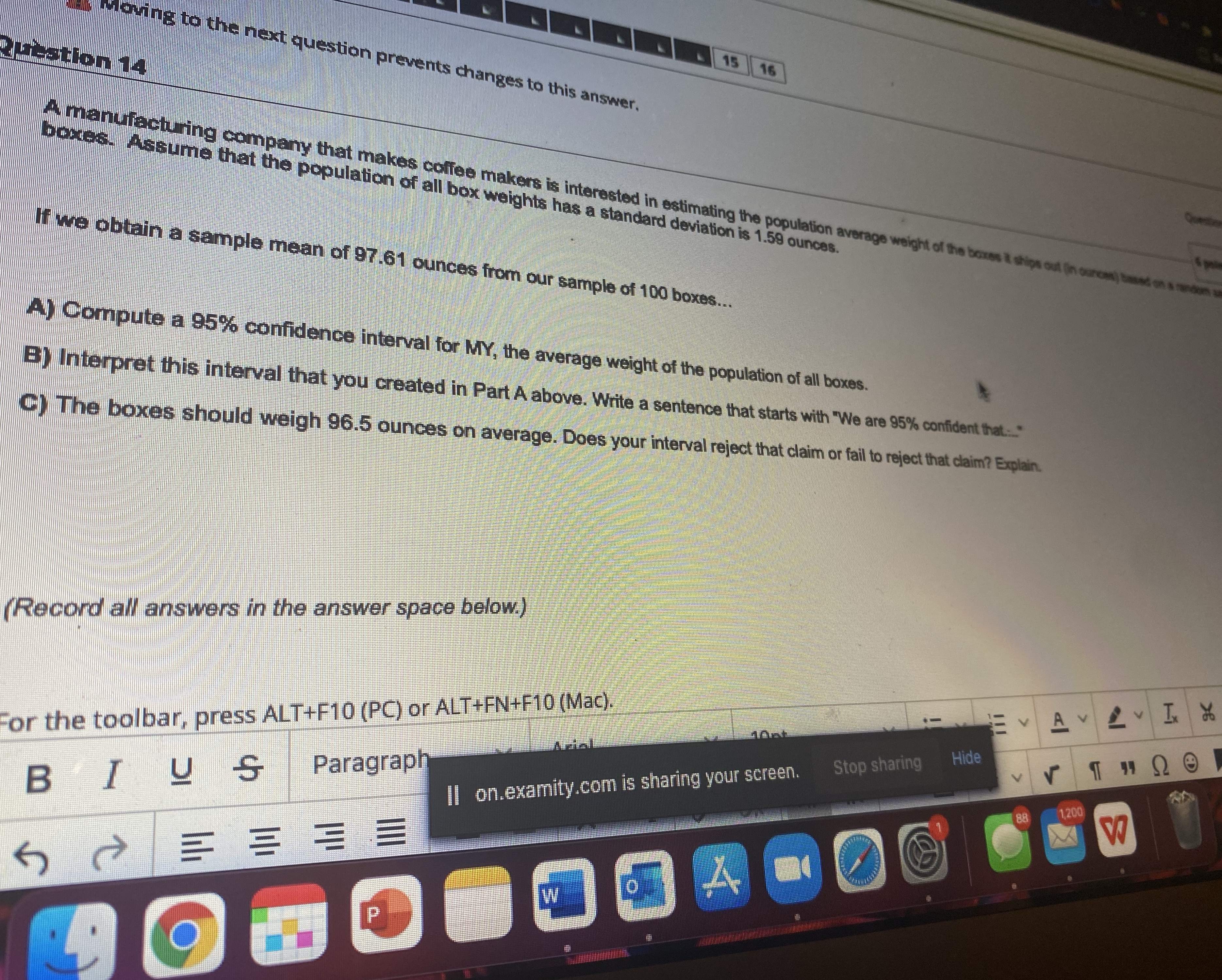  ping to next question prevents changes to this answer. 15 16
