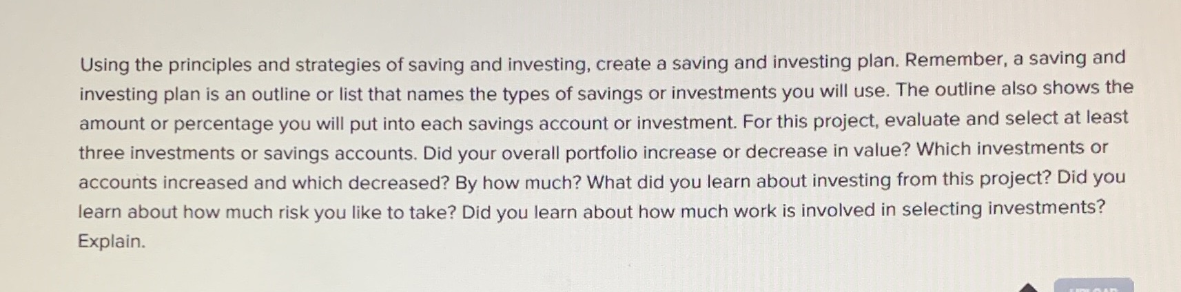 An answer would be great please Using the principles and strategies of