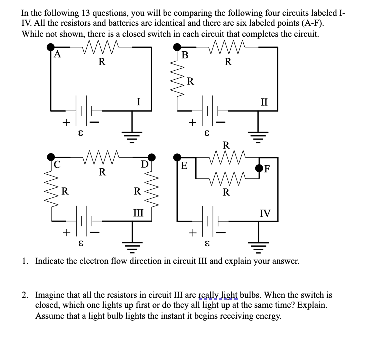 Could someone please help me with these physics questions? In the following