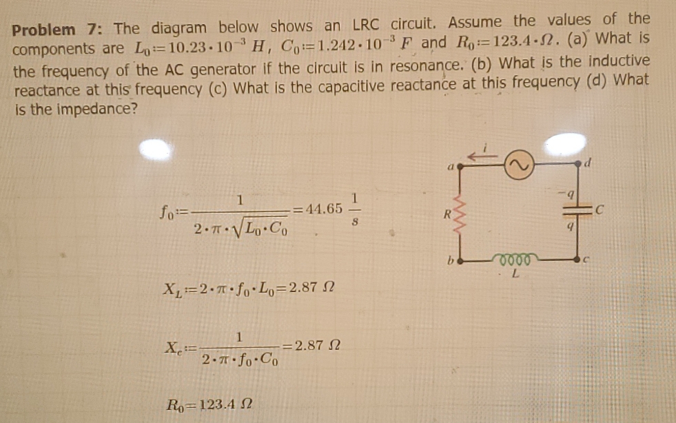 Please help me understand how my professor solved this and plugged in
