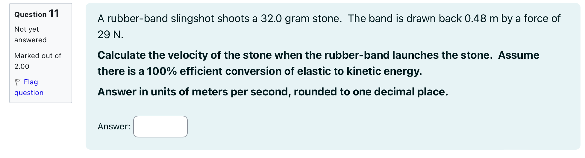 Conservation of Mechanical Energy Question 10 A skater stands at the top