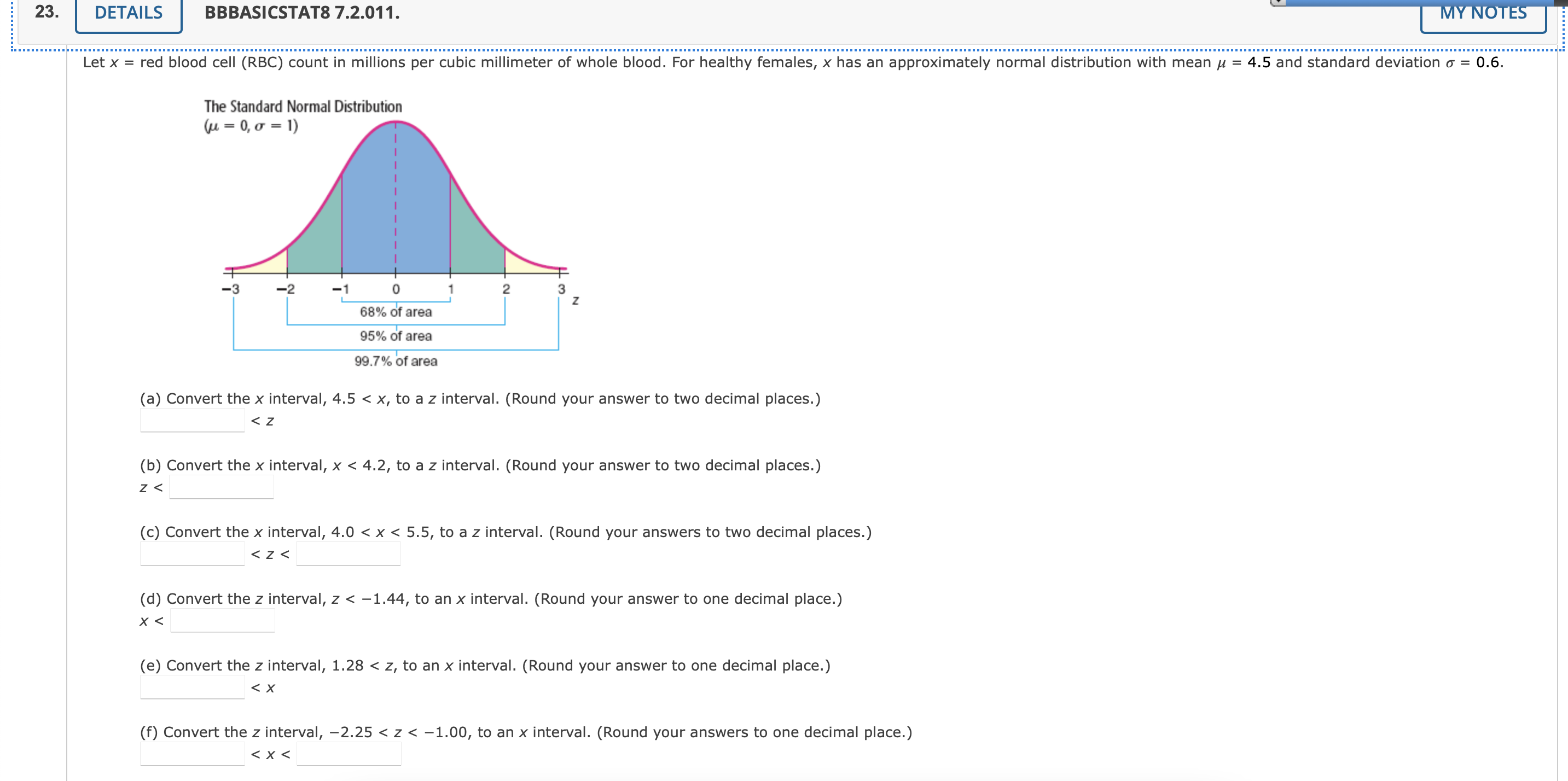 curve lies to the left of z. (Round your answer to two
