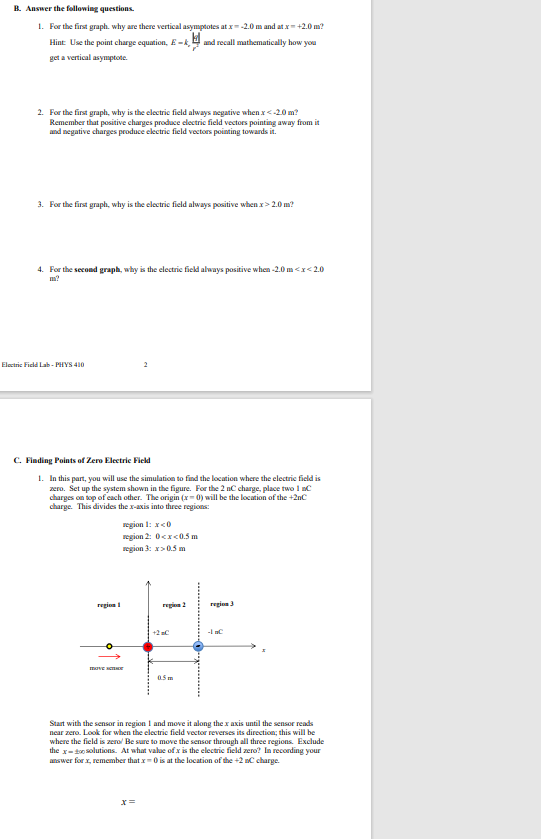 Experiment A. Collecting Data 1. Go to the simulation and check "Values"